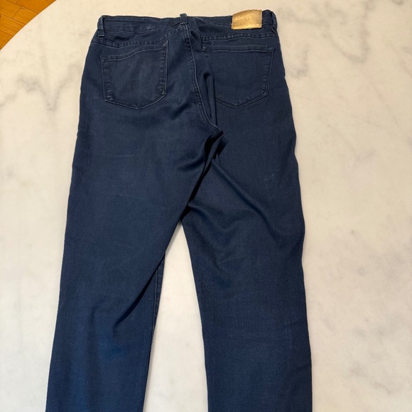 Ann Klein Jeans, Skinny Ankle, Women’s size 8 X 29” inseam, Inky blue - Picture 3 of 6